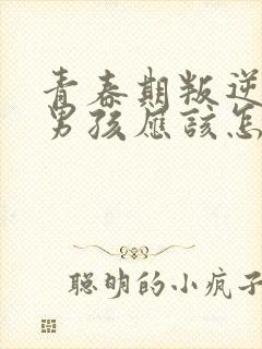青春期叛逆厌学男孩应该怎么办