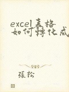 excel表格如何转化成pdf