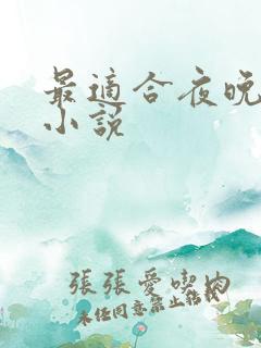 最适合夜晚看的小说