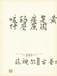 咳的痰是黄痰是什么原因