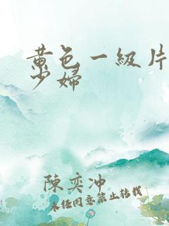 黄色一级片风骚少妇