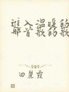 进入温暖的你是哪首歌的歌词