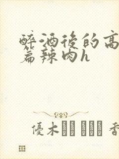 醉酒后的高h短篇辣肉h