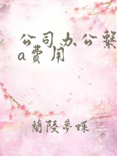 公司办公系统oa费用