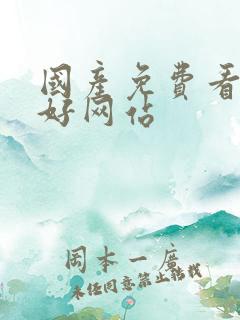 国产免费看电影好网站