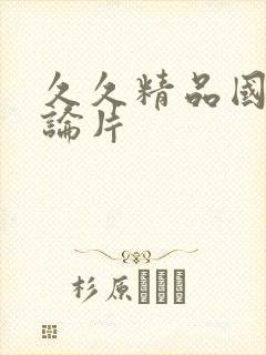 久久精品国产理论片