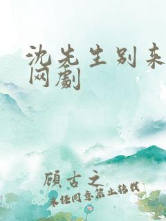 沈先生别来无恙网剧