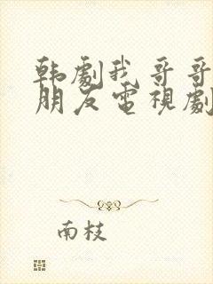 韩剧我哥哥的女朋友电视剧