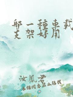 哪一种车载手机支架好用