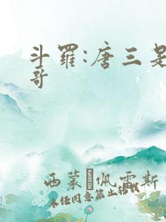 斗罗:唐三是我哥