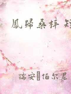 凤归桑梓 短剧