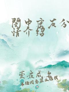 闺中密友分集剧情介绍