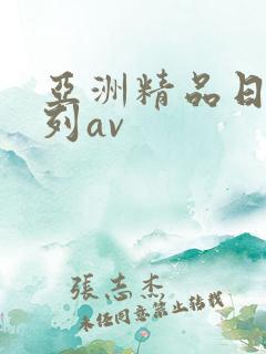 亚洲精品日韩系列av