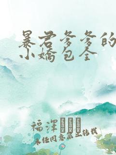 暴君爹爹的团宠小娇包全