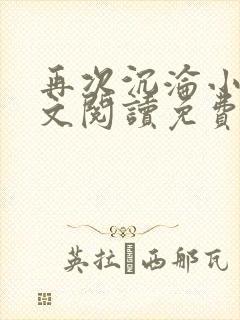 再次沉沦小说全文阅读免费无弹窗