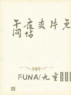 午夜爽片免费的网站