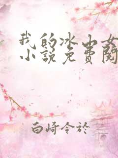 我的冰山女总裁小说免费阅读