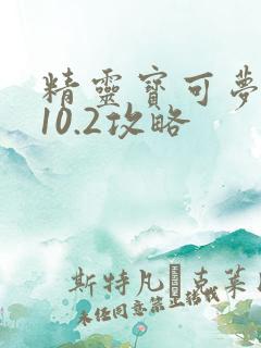 精灵宝可梦剑盾10.2攻略