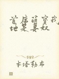 首席萌宝我家爹地是妻奴