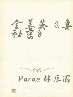 金善英《妻子的秘密》