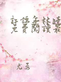许锦年林晓小说免费阅读最新章节