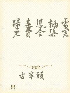 归来凤栖处短剧免费全集完整版