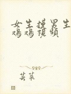 女生摸男生的小鸡鸡视频