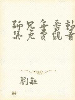 师兄年番动漫全集免费观看