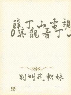 薛丁山电视剧40集观看丁山