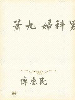萧九 妇科男医