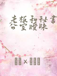老板和秘书在办公室暧昧