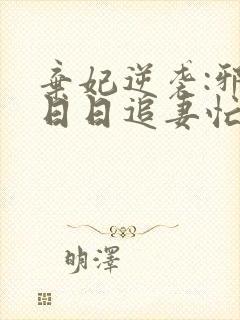 弃妃逆袭:邪王日日追妻忙电子版