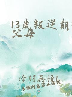13岁叛逆期打父母