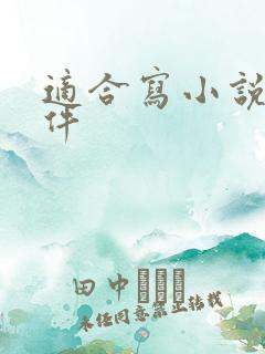 适合写小说的软件