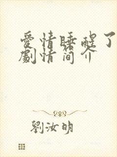 爱情睡醒了分集剧情简介