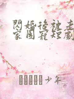闪婚后被老公全家团宠短剧全集完整版