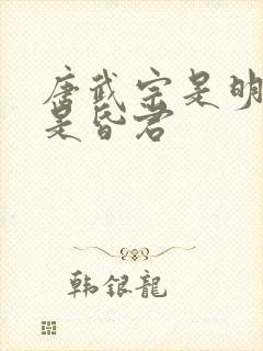 唐武宗是明君还是昏君