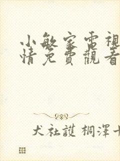 小敏家电视剧剧情免费观看