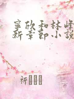 宁欣和林峰的最新章节小说