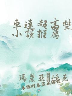 车速超高双男主小说推荐