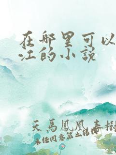 在哪里可以看晋江的小说