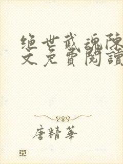 绝世武魂陈枫全文免费阅读小说