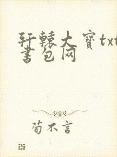 轩辕大宝txt书包网