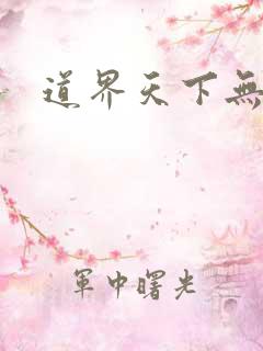 道界天下无弹窗