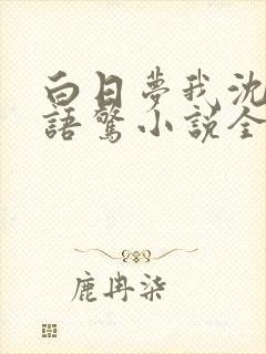 白日梦我沈倦林语惊小说全文免费阅读