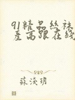 91精品丝袜国产高跟在线