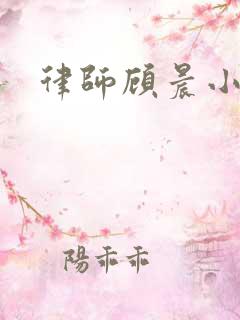 律师顾晨小说