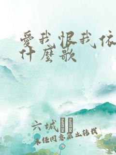 爱我恨我依然是什么歌