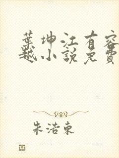 叶坤江有容的穿越小说免费阅读全文