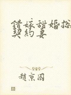 错嫁甜婚总裁的契约妻